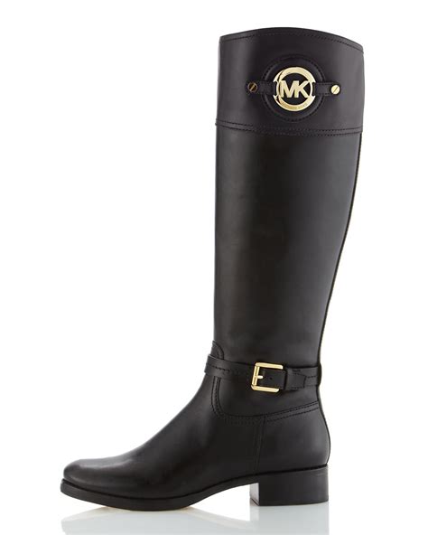 michael kors black boots women.